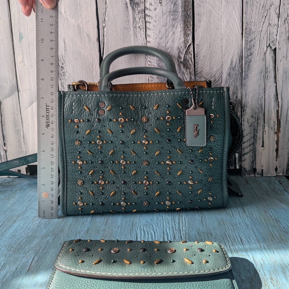 Coach Rogue 25 Prairie handbag and wallet Set - Picture 4 of 16